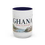 Ghana Home Country Mug | Moving Away Gift | Long Distance Friendship | 11 oz 15 oz Accent Mug