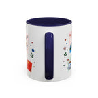 Shanghai Coffee Mug | Postage Stamp Collage Mug | Travel Souvenir Accent Cup 11oz 15oz