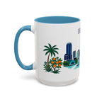 Orlando Coffee Mug | United States Travel Souvenir | Porcelain Decal City Gift | 11oz 15oz Accent Mug