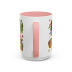 Ubud Illustrated Travel Mug | City Souvenir Accent Coffee Mug | 11oz 15oz Ceramic Cup