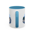 Glacier Bay National Park Coffee Mug | Solid Color Block Park Souvenir | 11oz 15oz Accent Mug