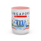 Singapore Coffee Mug | Travel Souvenir Accent Mug | Country Gift Ceramic Cup 11oz 15oz