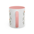 Utah Sego Lily Mug, State Flower Floral Coffee Cup, 11oz Botanical Gift