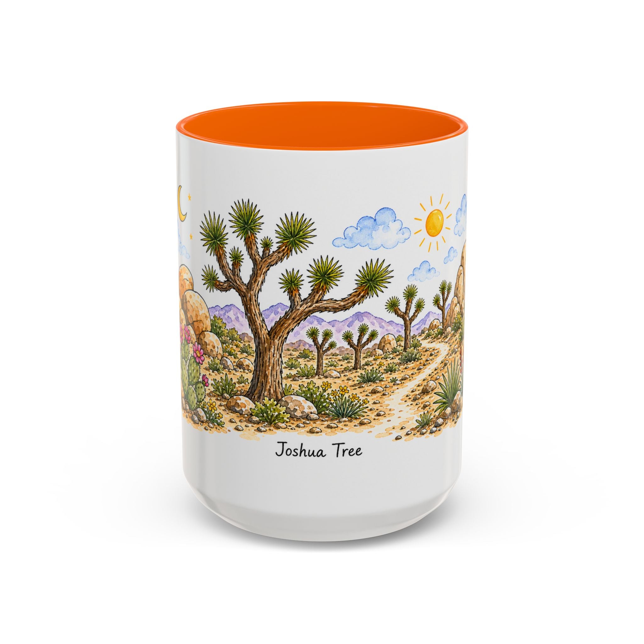 Joshua Tree National Park Mug | US Travel Souvenir Accent Coffee Mug | 11oz 15oz Ceramic Cup