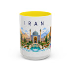 Iran Coffee Mug | Travel Souvenir Accent Mug | Place Gift Ceramic Cup 11oz 15oz