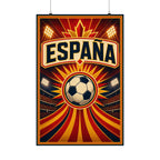 Spain Soccer Fan Art Poster | Matte Vertical Poster | World Cup 2026 Wall Decor