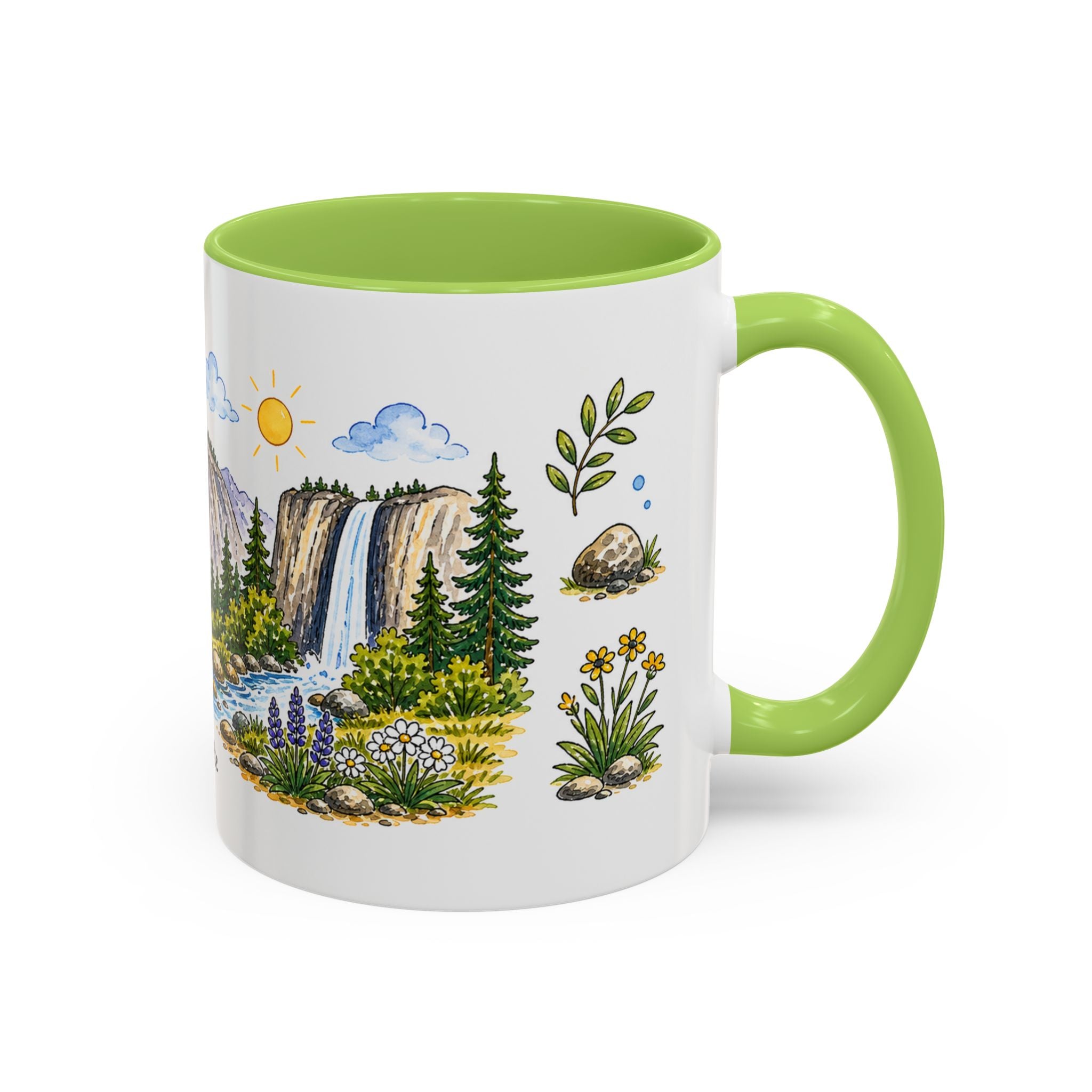 Yosemite National Park Mug | US Travel Souvenir Accent Coffee Mug | 11oz 15oz Ceramic Cup