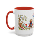 The Three Feathers Mug | Storybook Fairy Tale Accent Coffee Mug | EveryLegend