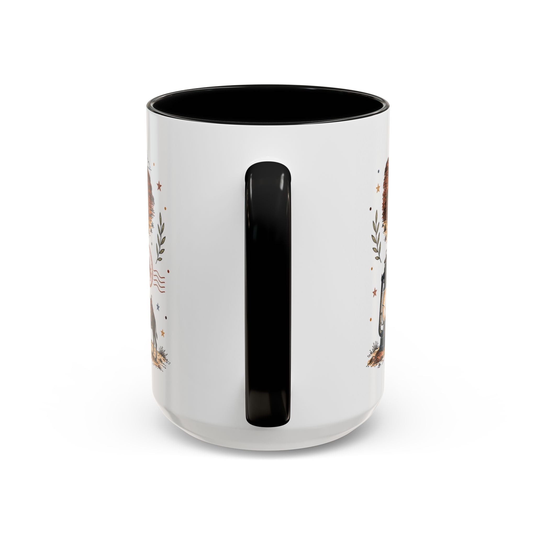 Wadi Rum Coffee Mug | Travel Destination Souvenir Gift | Accent Color Ceramic 11oz 15oz
