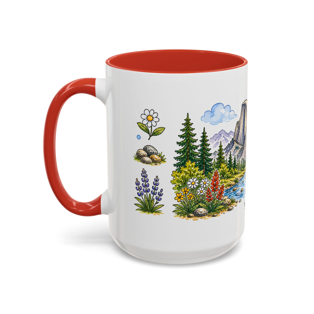 Yosemite National Park Mug | US Travel Souvenir Accent Coffee Mug | 11oz 15oz Ceramic Cup