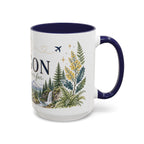 Oregon State Mug | Moving Away, Long Distance Friendship Gift | 11oz 15oz Accent Mug