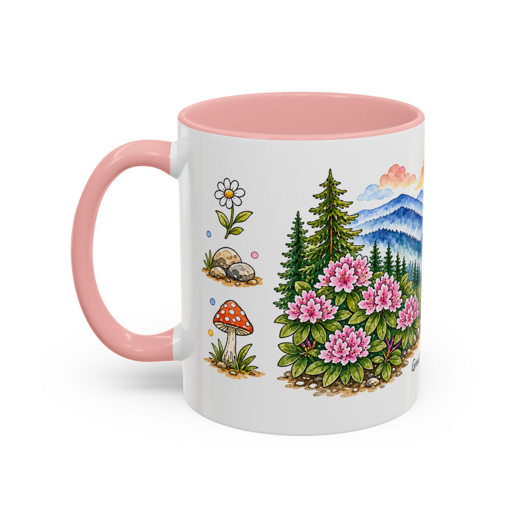 Great Smoky Mountains National Park Mug | US Travel Souvenir Accent Coffee Mug | 11oz 15oz Ceramic Cup