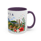 Ethiopia Coffee Mug | Travel Souvenir Accent Mug | Place Gift Ceramic Cup 11oz 15oz