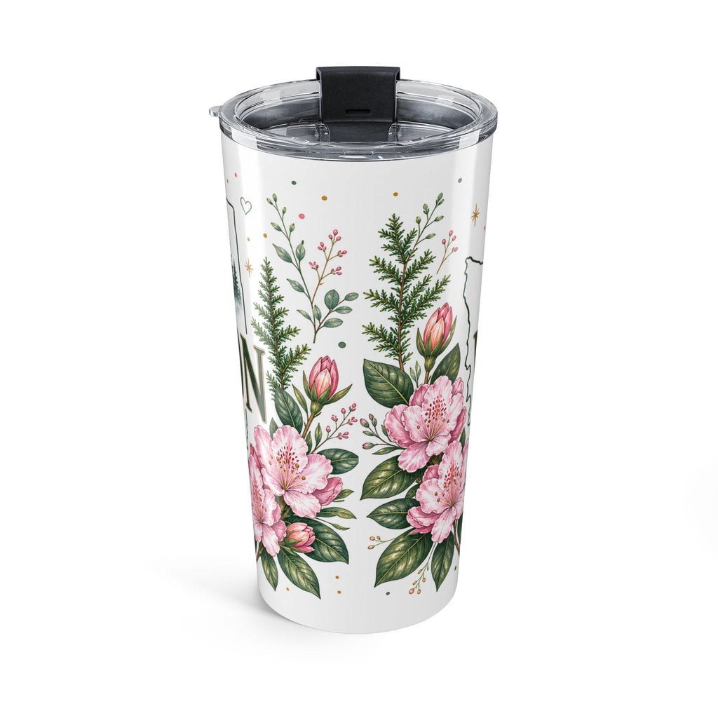 Washington State Flower 20oz Tumbler | Washington Botanical Gift | Insulated Stainless Steel Travel Cup
