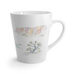 Black Canyon of the Gunnison National Park Latte Mug | Pastel Watercolor Nature Coffee Cup | 12 oz Travel Souvenir Gift