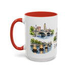Providence Illustrated Travel Mug | City Souvenir Accent Coffee Mug | 11oz 15oz Ceramic Cup