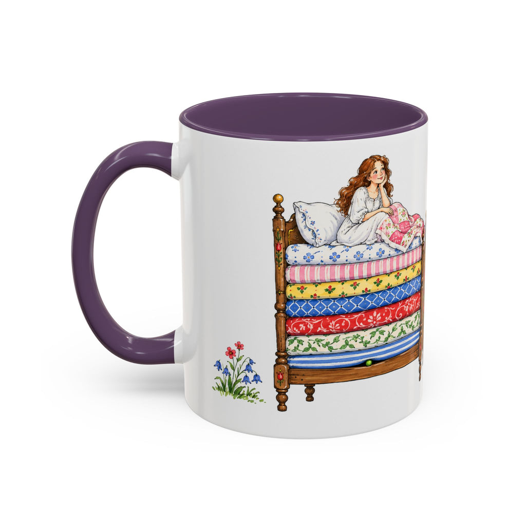 The Princess and the Pea Mug | Storybook Fairy Tale Accent Coffee Mug | EveryLegend