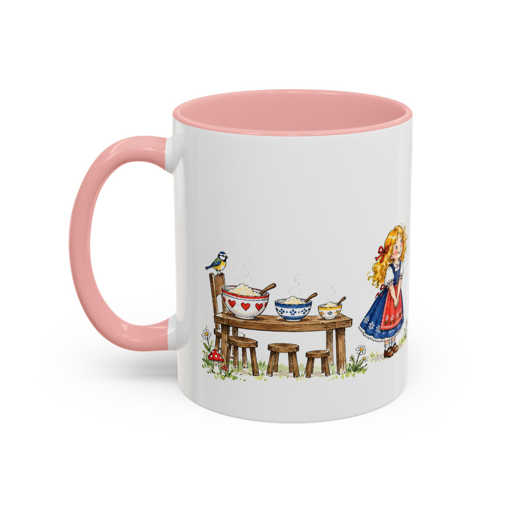 Goldilocks and the Three Bears Mug | Storybook Fairy Tale Accent Coffee Mug | EveryLegend