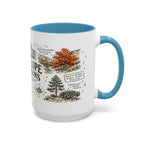 Guadalupe Mountains National Park Coffee Mug | Texas Desert Peaks Hiking Gift | Accent Color Ceramic 11oz 15oz