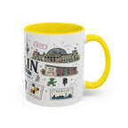 Berlin Coffee Mug | Germany Souvenir Travel Gift | Accent Color Ceramic 11oz 15oz
