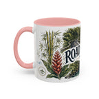 Road to Hana Mug, Maui Travel Souvenir, Bucket List Gift, Accent Ceramic Coffee Mug 11oz 15oz