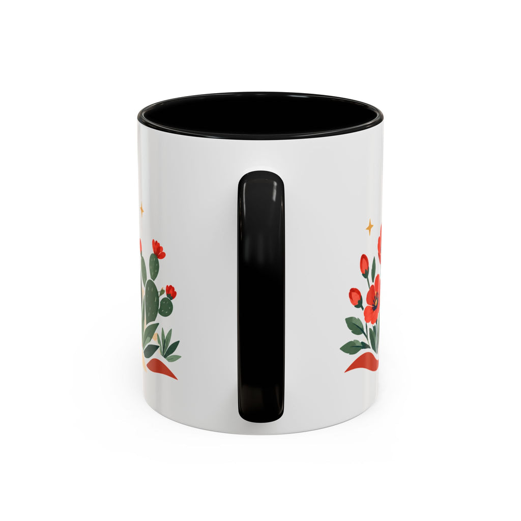 Scorpio Zodiac Coffee Mug | Scorpion and Desert Design | Astrology Birthday Gift | 11 oz 15 oz Ceramic Accent Mug
