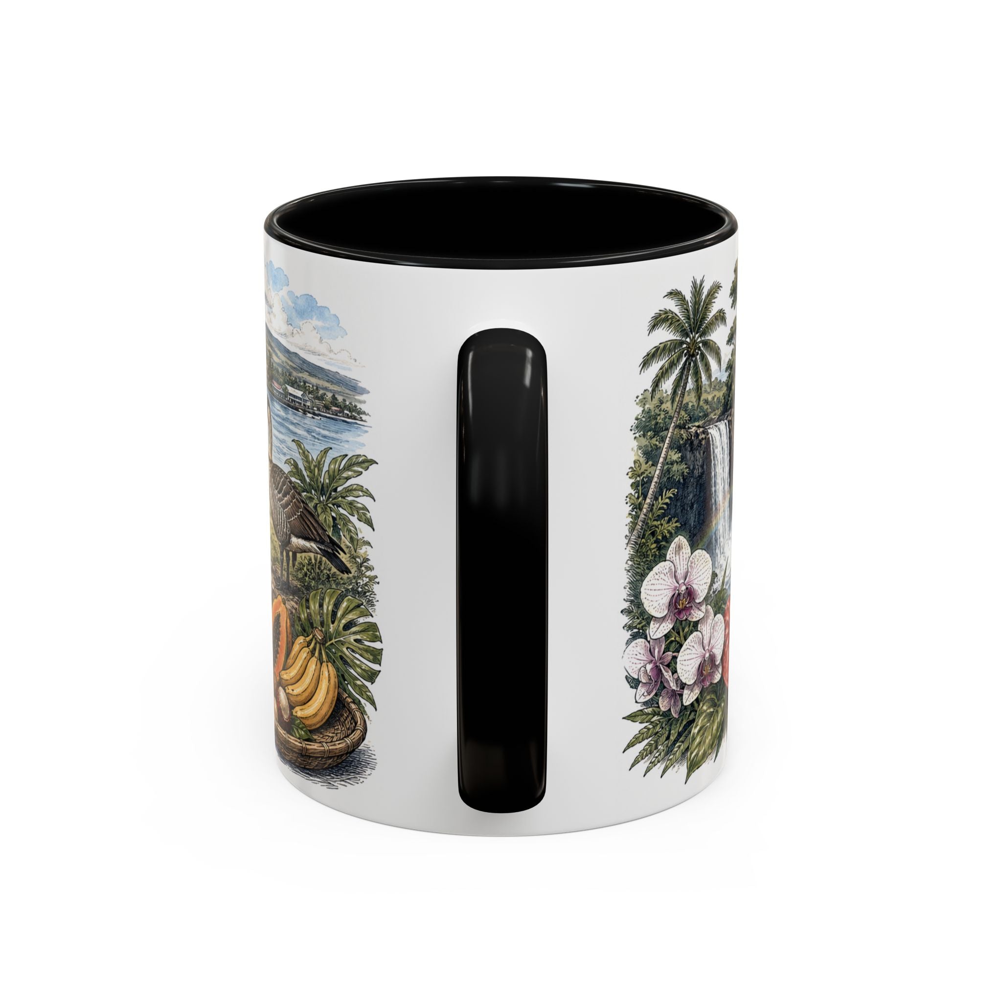 Hilo Coffee Mug | United States Travel Souvenir | Vintage Illustrated City Gift | 11 oz 15 oz Accent Mug