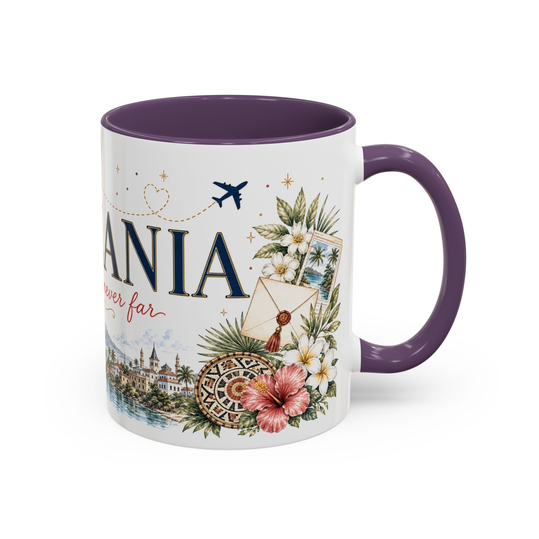 Tanzania Home Country Mug | Moving Away Gift | Long Distance Friendship | 11 oz 15 oz Accent Mug