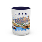 Oman Coffee Mug | Travel Souvenir Accent Mug | Place Gift Ceramic Cup 11oz 15oz