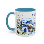 Tunisia Coffee Mug | Travel Souvenir Accent Mug | Place Gift Ceramic Cup 11oz 15oz