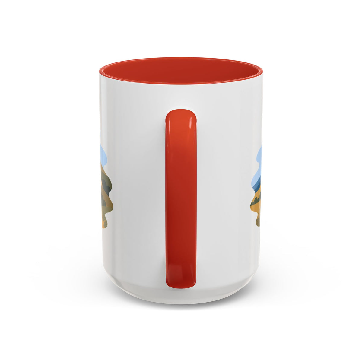 Wind Cave National Park Coffee Mug | Solid Color Block Park Souvenir | 11oz 15oz Accent Mug