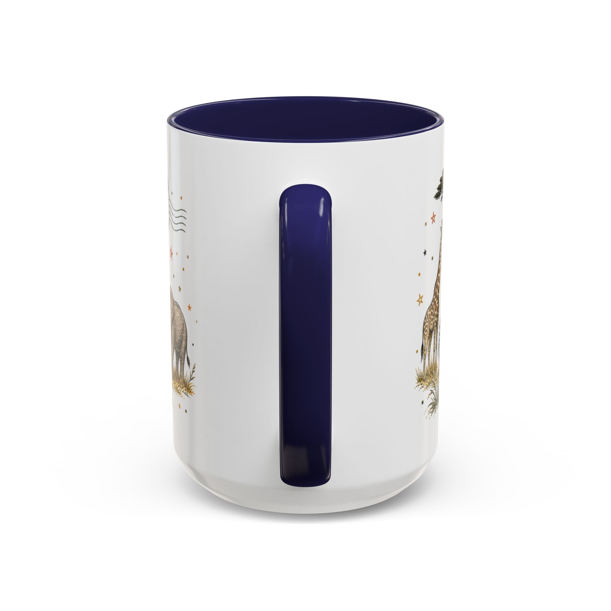 Serengeti Coffee Mug | Travel Destination Souvenir Gift | Accent Color Ceramic 11oz 15oz
