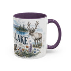 Khuvsgul Lake Mug, Mongolia Travel Souvenir, Bucket List Gift, Accent Ceramic Coffee Mug 11oz 15oz