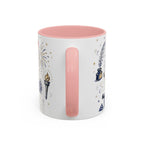 America 250 Coffee Mug | 1776-2026 Patriotic 4th of July Gift | Accent Color Ceramic 11oz 15oz