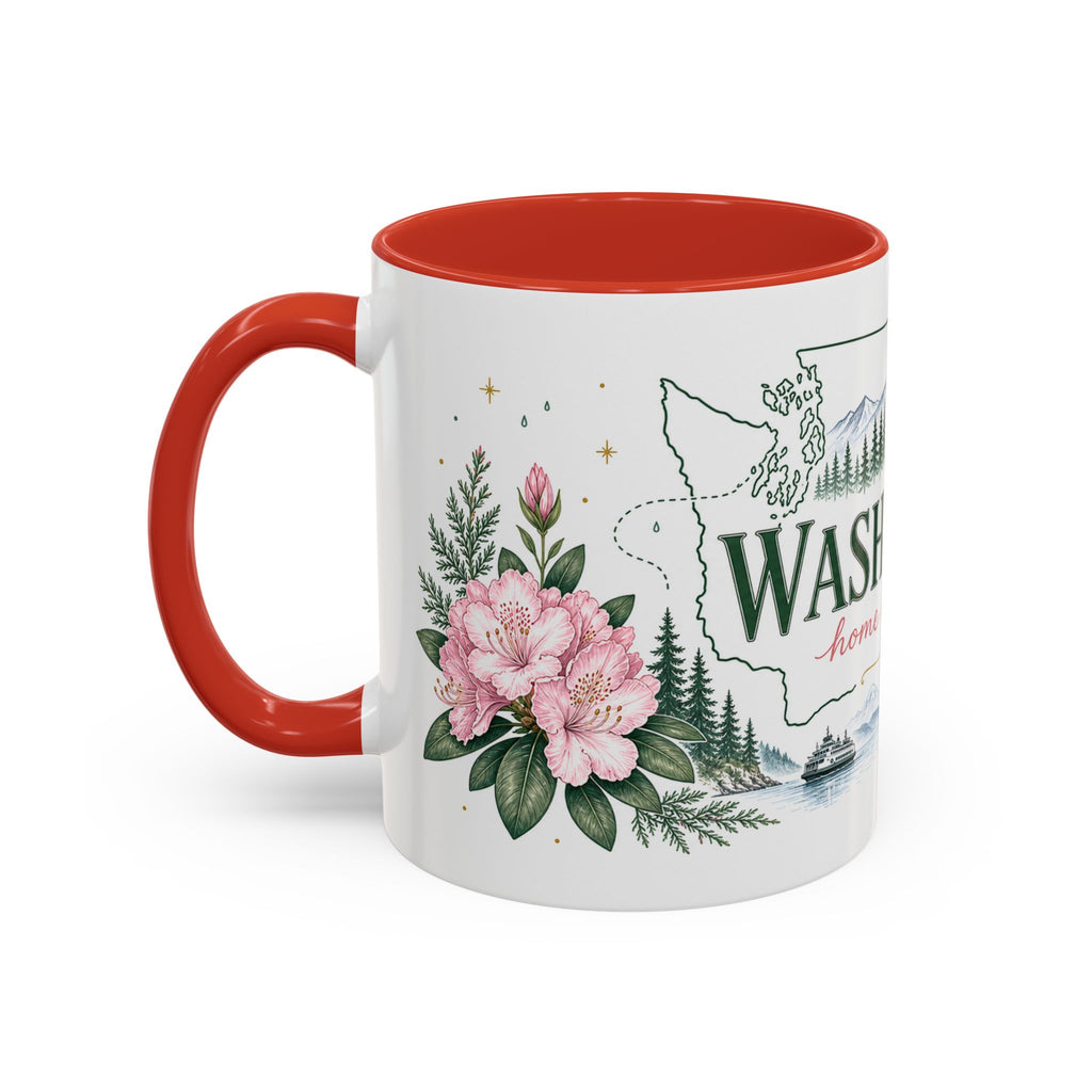 Washington State Map Mug | Moving Away, Homesick, Long Distance Friendship Gift