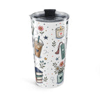 Book Club and Iced Coffee 20oz Tumbler | Book Lover Gift | Insulated Stainless Steel Travel Cup