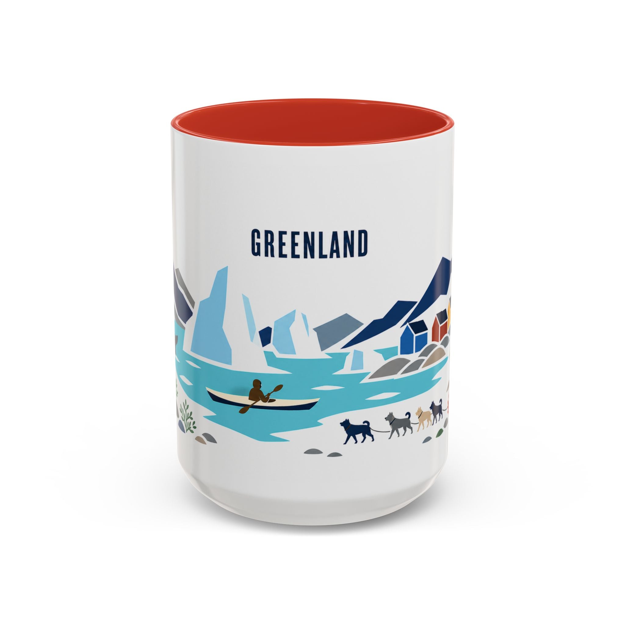 Greenland Coffee Mug | Travel Souvenir Accent Mug | Country Gift Ceramic Cup 11oz 15oz