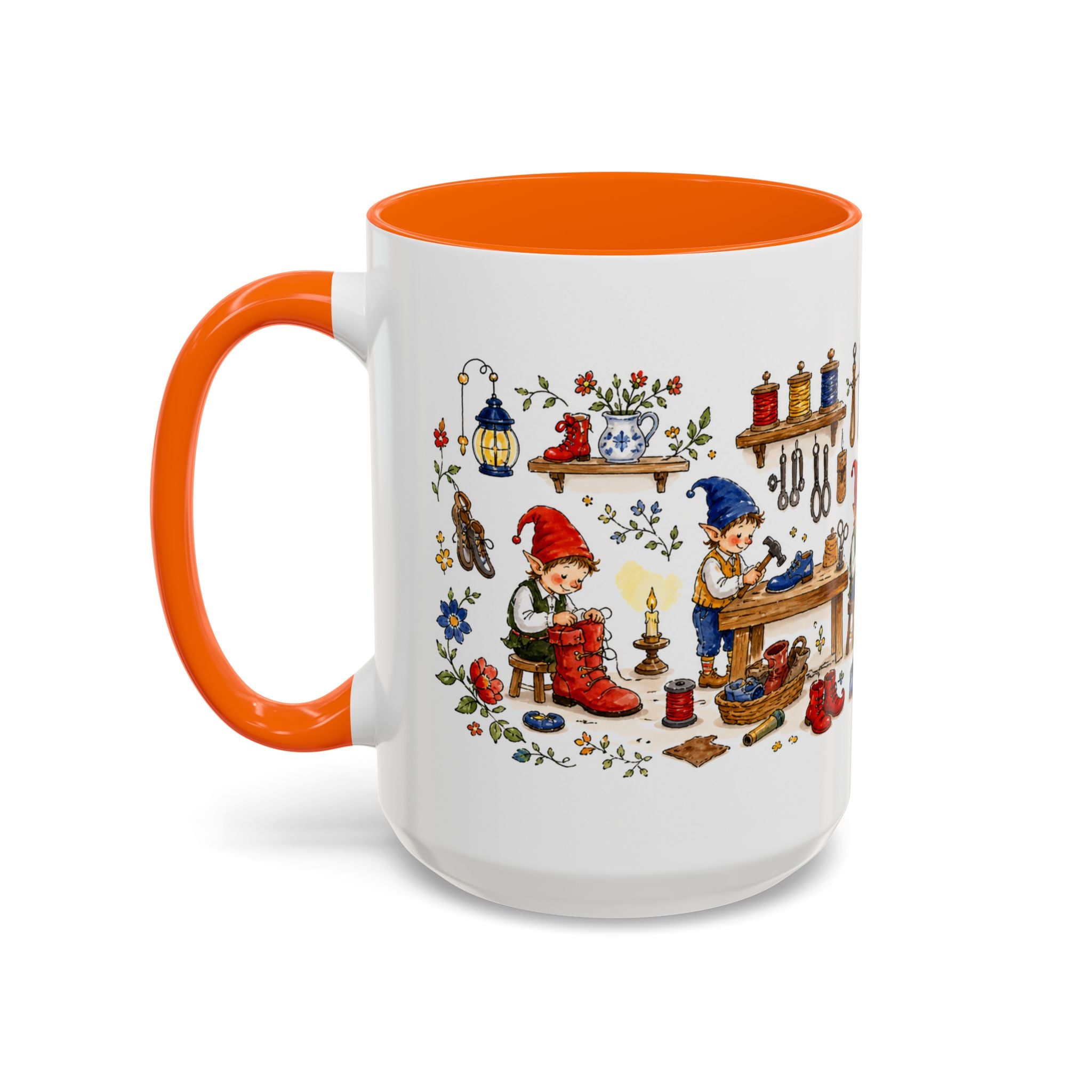 Elves and the Shoemaker Mug | Storybook Accent Coffee Mug | EveryLegend
