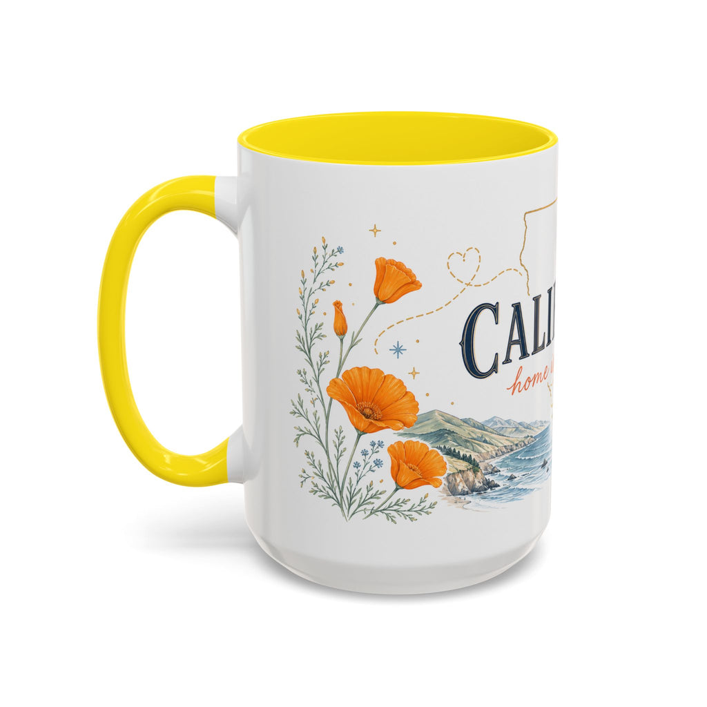 California Home State Mug | Moving Away Gift | Long Distance Friendship Coffee Cup