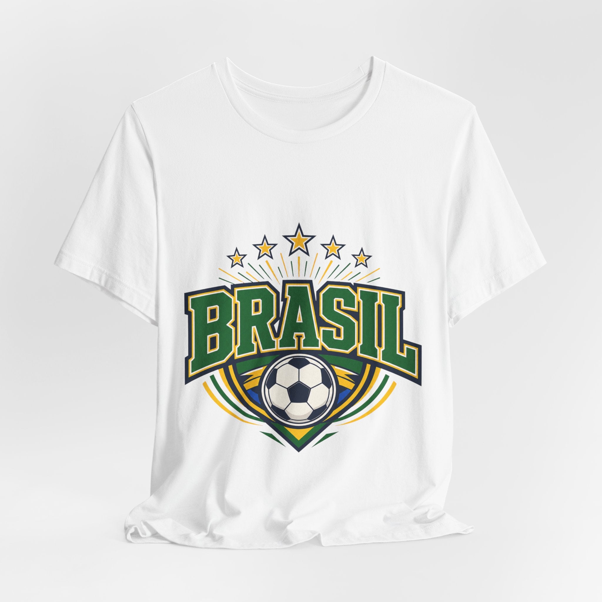 Brazil Soccer Fan T-Shirt | Brazil Fan Tee | Brasil Soccer Supporter Shirt