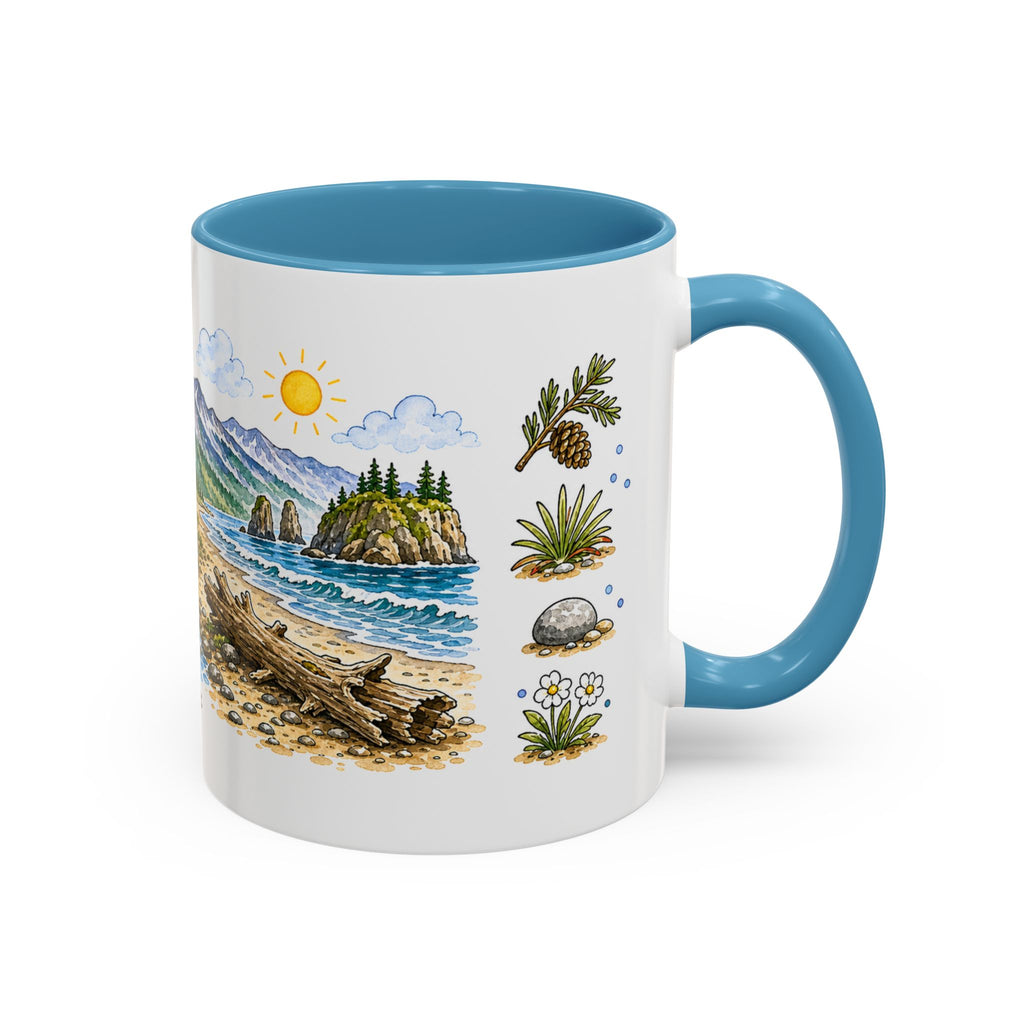 Olympic National Park Mug | US Travel Souvenir Accent Coffee Mug | 11oz 15oz Ceramic Cup