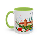 Poland Coffee Mug | Travel Souvenir Accent Mug | Place Gift Ceramic Cup 11oz 15oz