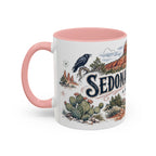 Sedona Red Rocks Mug, Arizona Travel Souvenir, Bucket List Gift, Accent Ceramic Coffee Mug 11oz 15oz