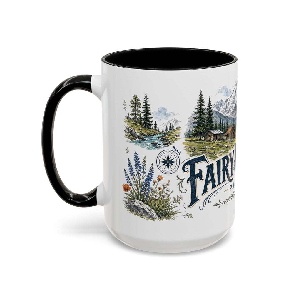 Fairy Meadows Mug, Pakistan Travel Souvenir, Bucket List Gift, Accent Ceramic Coffee Mug 11oz 15oz