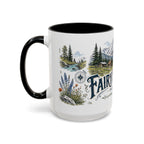 Fairy Meadows Mug, Pakistan Travel Souvenir, Bucket List Gift, Accent Ceramic Coffee Mug 11oz 15oz