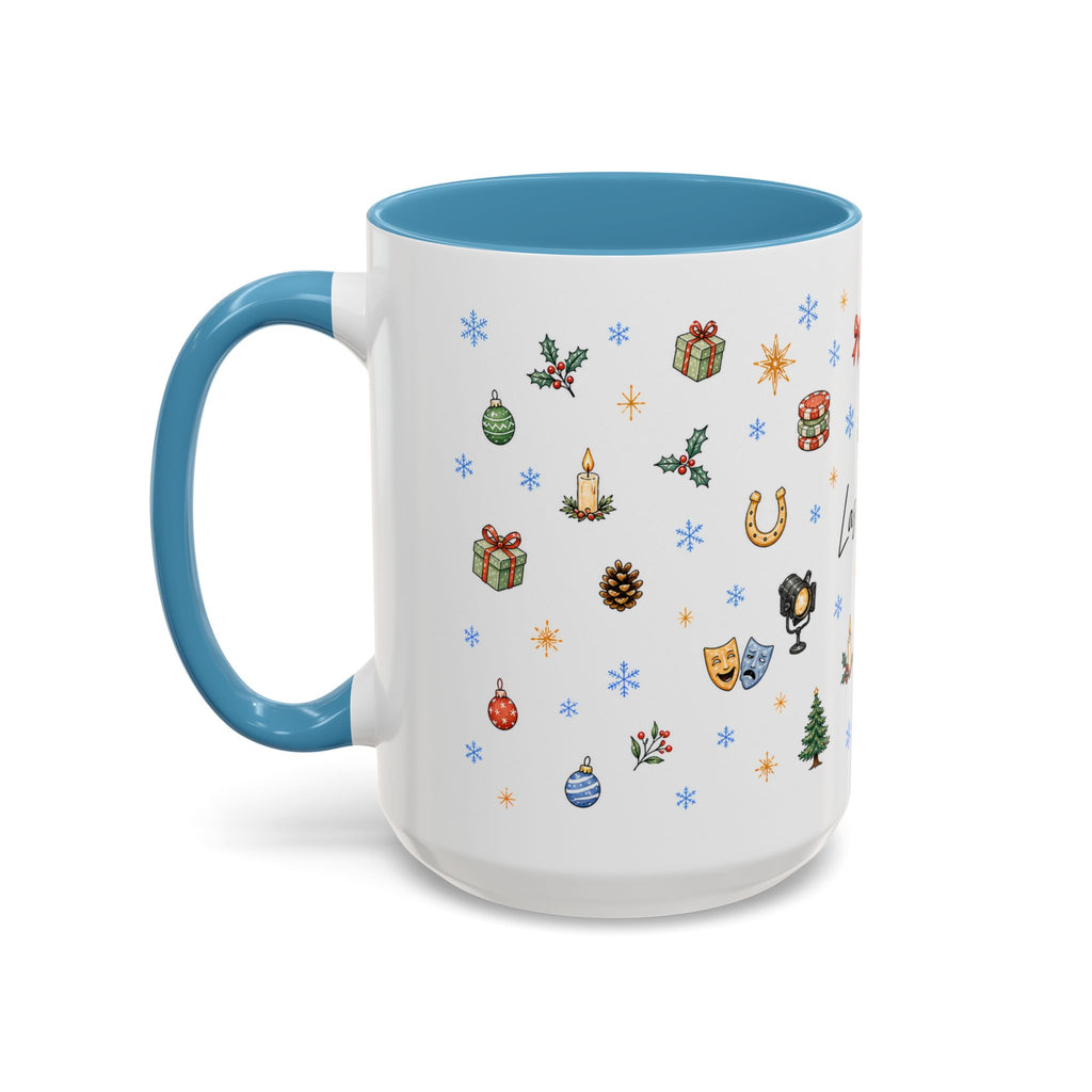 Las Vegas Christmas Mug | Watercolor City Souvenir, Travel Memories (11oz, 15oz)