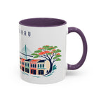 Johor Bahru Coffee Mug | Malaysia Travel Souvenir | Porcelain Decal City Gift | 11oz 15oz Accent Mug