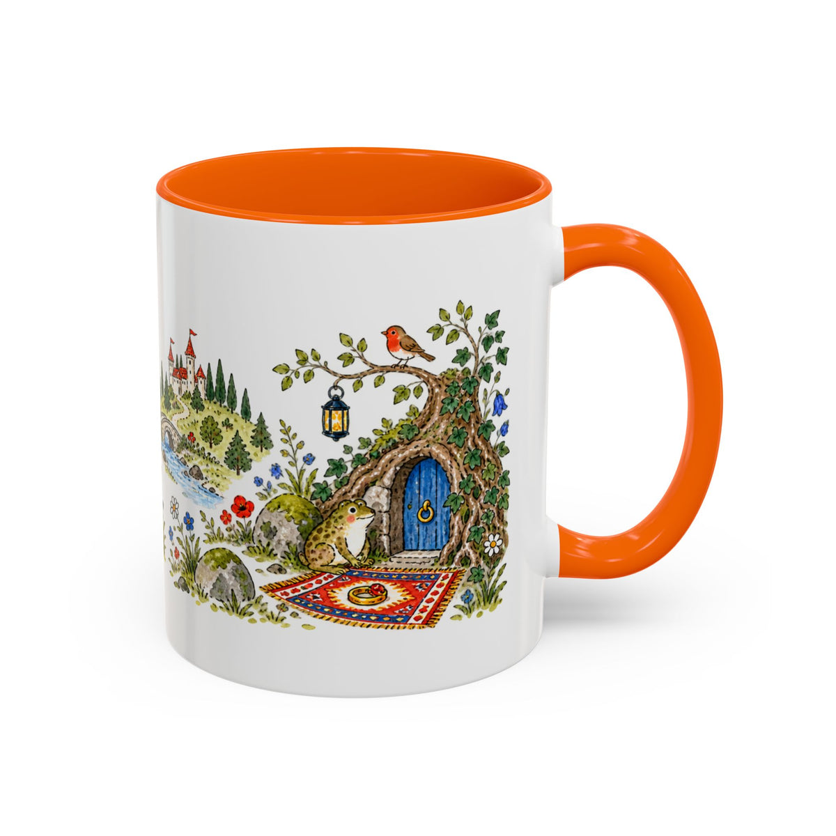 The Three Feathers Mug | Storybook Fairy Tale Accent Coffee Mug | EveryLegend