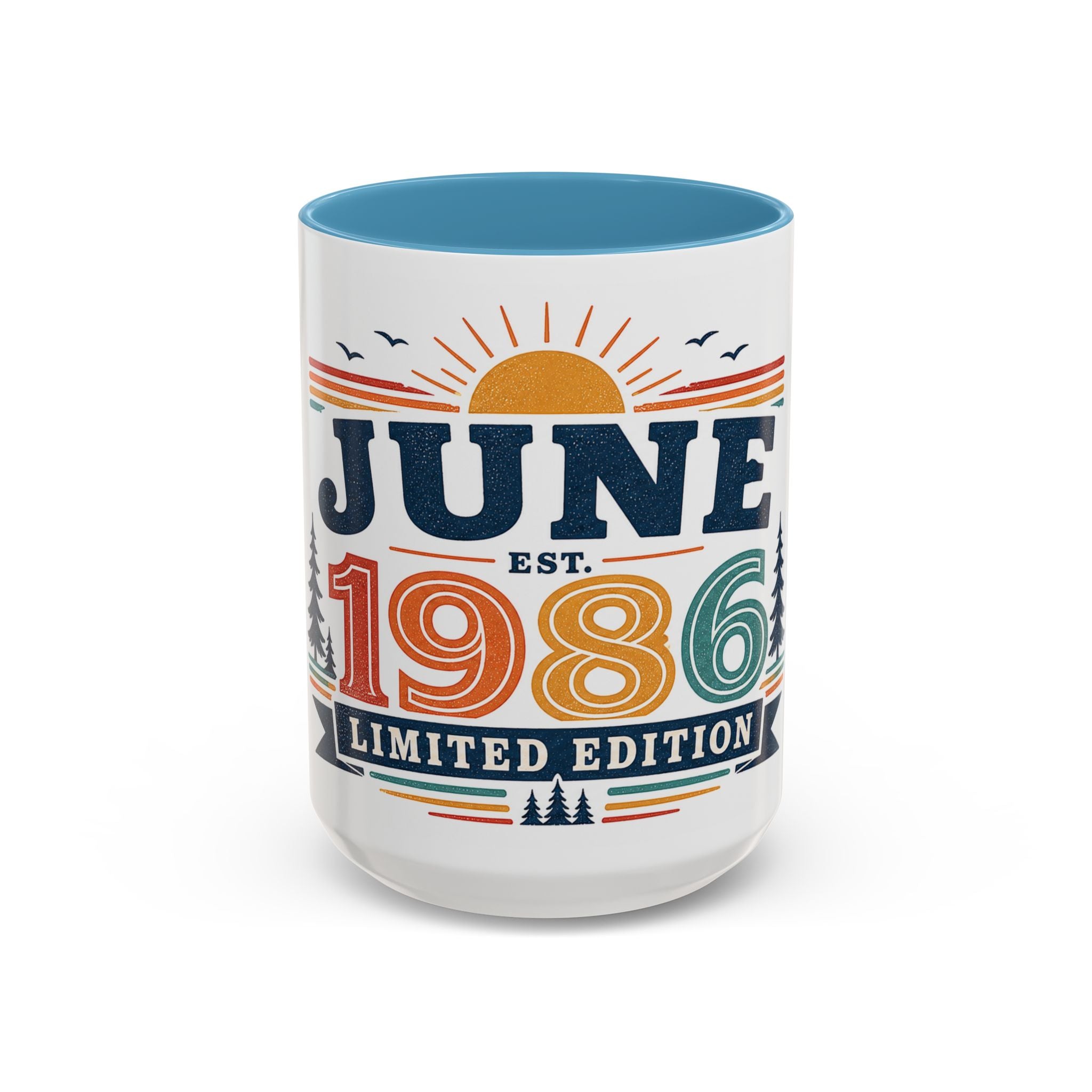 Custom Retro Birthday Mug | Personalized Month Year Gift (11oz 15oz)
