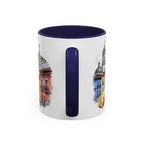 Quito Coffee Mug | Ecuador Travel Souvenir | Vintage Illustrated City Gift | 11 oz 15 oz Accent Mug
